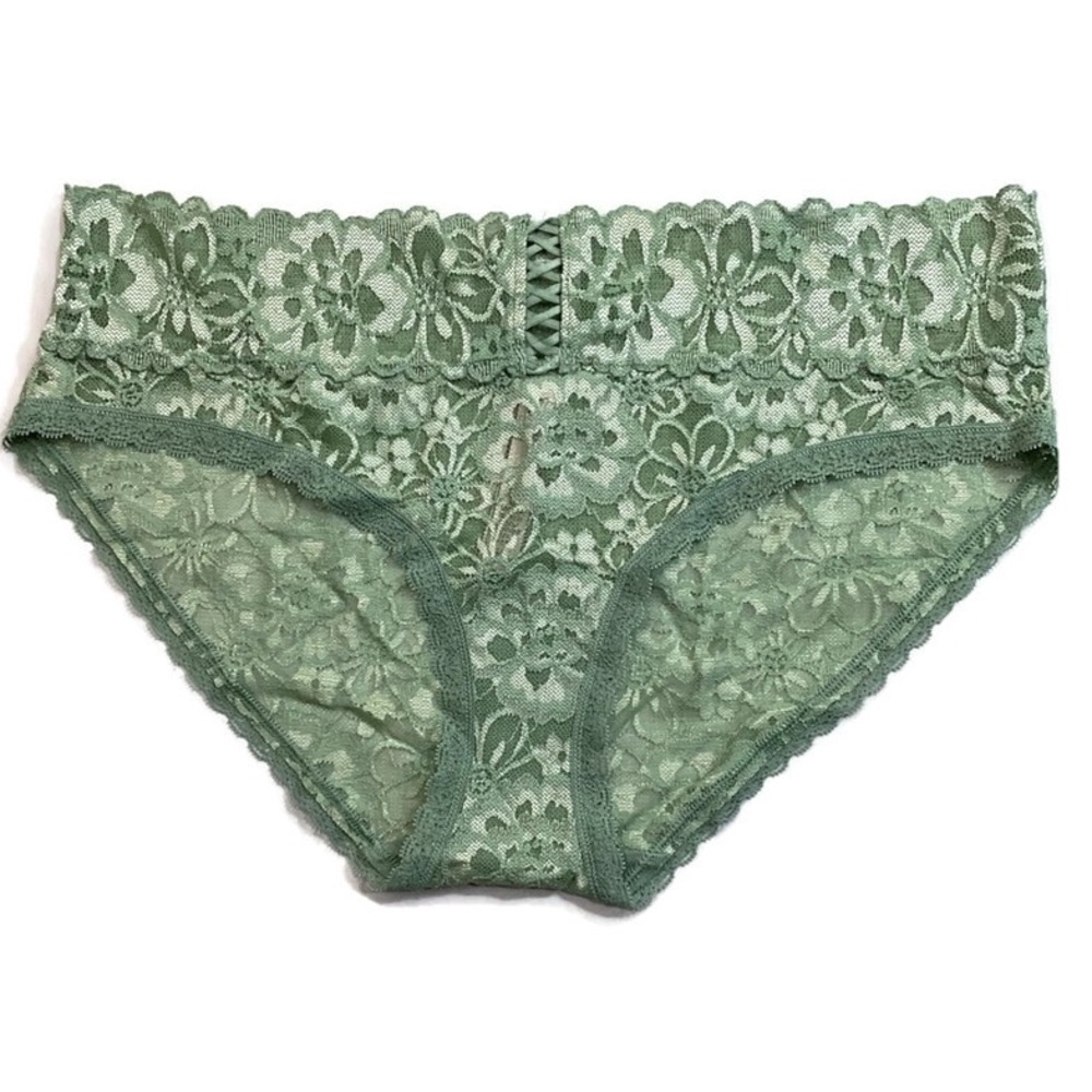 Victoria’s Secret Lace up Lacie HipHugger Panty NEW